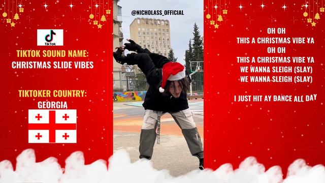 Global TikTok Influencers Dancing to Christmas Music (Merry Christmas Dance) 🎅🎄🎁 смотреть онлайн