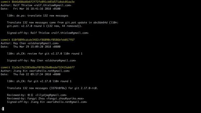 6.2 Git – Просмотр – Вывод истории git log, форматирование коммитов смотреть онлайн