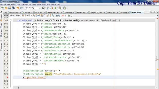 How to Create a Hospital Management Systems in Java Netbeans - Part 2 of 4 смотреть онлайн