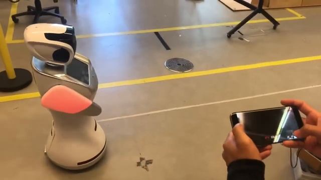 Telemanipulated Robot (Sanbot Elf) using WebRTC смотреть онлайн