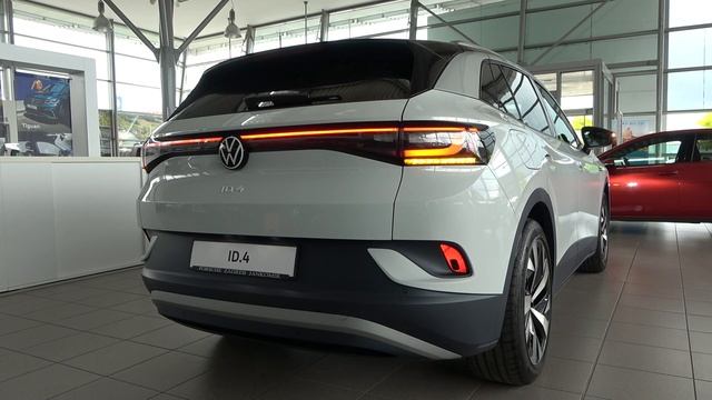 Volkswagen ID.4 2021 - base LED lights & AMBIENT lights demonstration смотреть онлайн