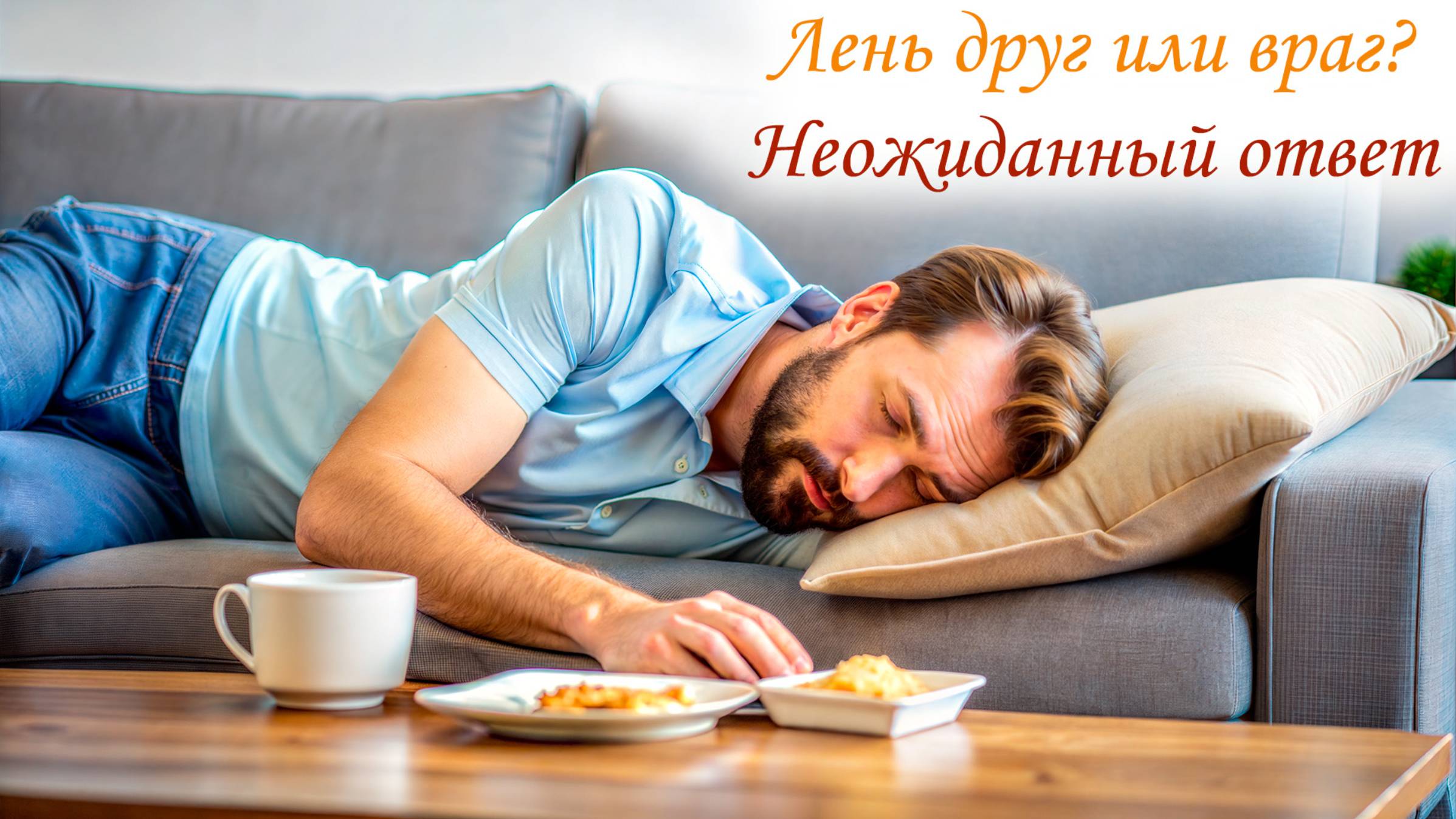 От лени к успеху за 6 минут. Включая советы ИИ