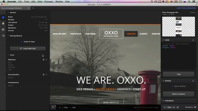 Avocode – замена Photoshop Урок 2 смотреть онлайн
