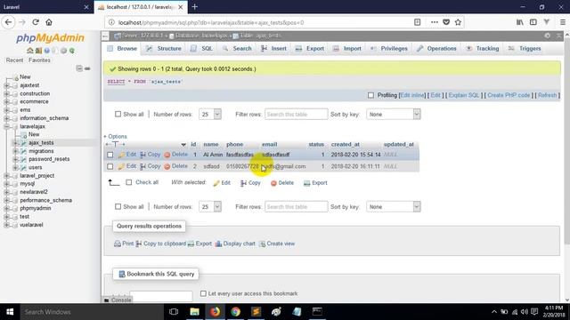 Ajax Laravel Validation Part 4 смотреть онлайн