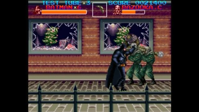 Super Nintendo (Snes) 16-bit Batman Returns Scene 1