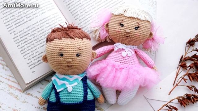 Амигуруми: схема Вязаные Пупсы. Игрушки вязаные крючком - Free crochet patterns. смотреть онлайн