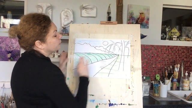 МК Весенний пейзаж смотреть онлайн