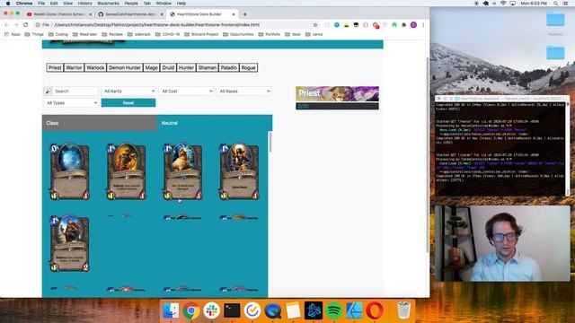 HearthStone Deck Builder | Flatiron School Fetch Project смотреть онлайн