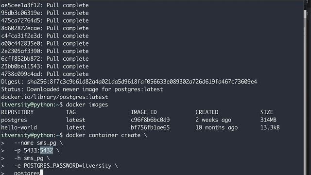 Setup Postgres Database - Setup Postgres using Docker смотреть онлайн