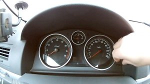 Как убрать надпись InSP на Opel Astra H. Сброс напоминания о техническом обслуживании.