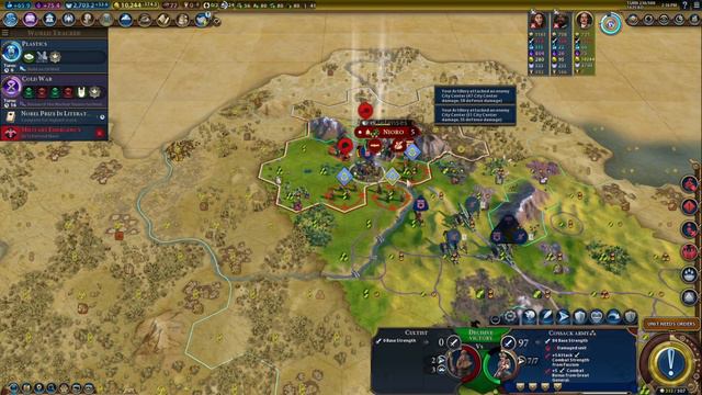 There Can Be Only One City Challenge - Deity Civilization 6 Playthrough Finale смотреть онлайн