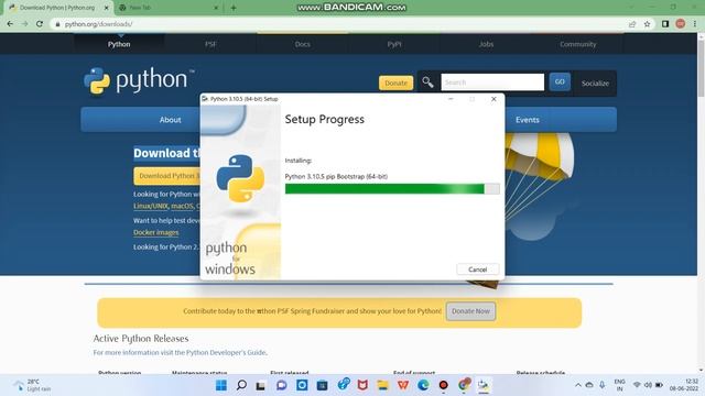 How to install Python 3.10.5 on Windows 10 смотреть онлайн