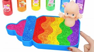 Мультики для самых маленьких. Звуки АСМР. Пупс и слаймы. Игрушки. Залипательно