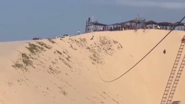 Sergio Murilo Lima de Santana, filmou o momento do #acidente com uma tirolesa em que ele morreu смотреть онлайн