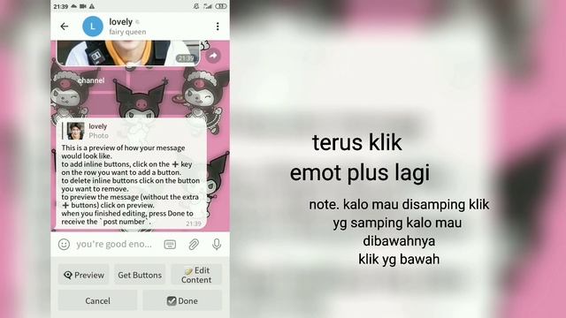 cara membuat link button (kesamping) di telegram. ?️ смотреть онлайн