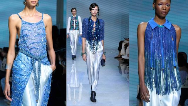 ? ДЖОРДЖИО АРМАНИ ВЕСНА -ЛЕТО 2024?ВОСХИТИТЕЛЬНЫЕ МОДЕЛИ ОБРАЗОВ? смотреть онлайн