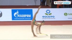 Дина и Арина Аверины/ Выступления Дины и Арины в многоборье этапа Гран-при в Москве/2019