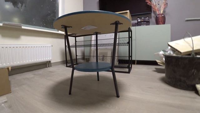 Стол журнальный с полкой Шот Мебелик смотреть онлайн