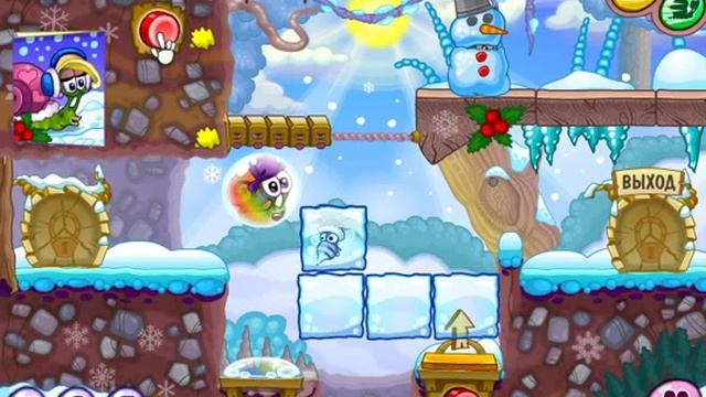 Snail Bob 6: Winter Story - LEVEL 10 - 3 ЗВЕЗДЫ смотреть онлайн