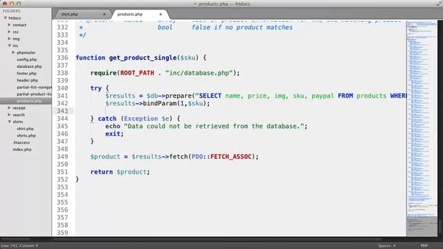 Php#3.4 Preparing SQL Statements смотреть онлайн