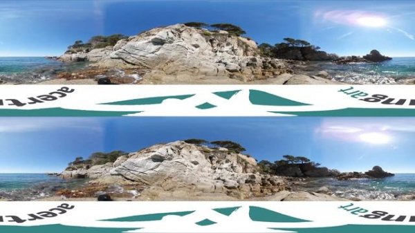 Virtual Beach 3D 360 VR - Relaxing Immersive Experience - VR Video