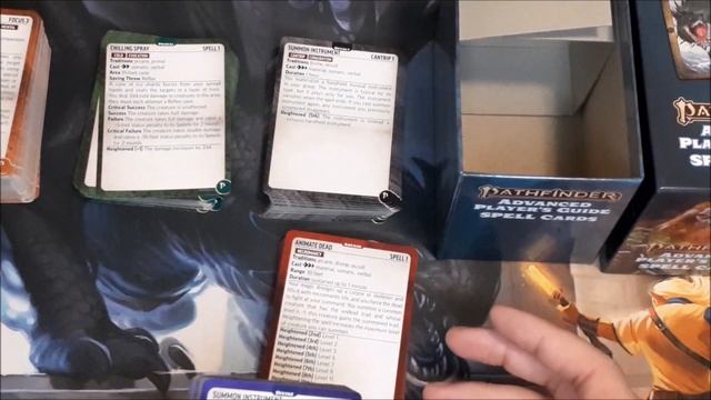 Pathfinder Advanced Players Guide Spell Cards Review смотреть онлайн