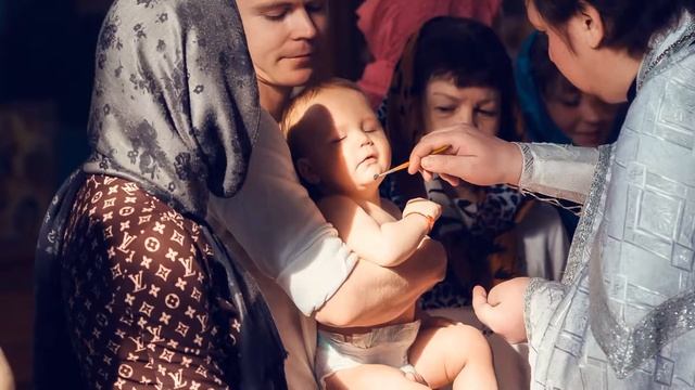 Крестины сына • Фотосъемка Крещения детей • Фотограф Дмитрий Чади смотреть онлайн