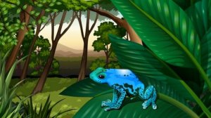 Голубые лягушки.