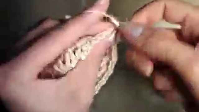 5 Как связать шапочку клумбу, донышко, 5 ряд смотреть онлайн