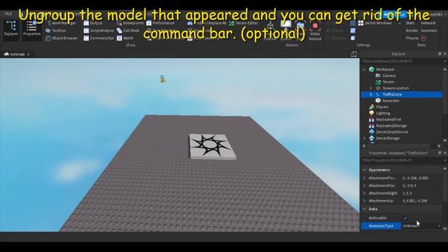 How to *EASILY* insert accessories into ROBLOX studio. смотреть онлайн
