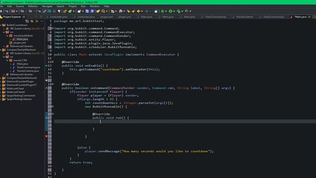 Spigot Coding For Beginners: PT.7 Bukkit Runnables
