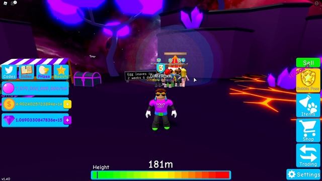 ЭТО САМЫЙ РЕДКИЙ ПЕТ В СИМУЛЯТОРЕ ЖВАЧКИ РОБЛОКС! BUBBLE GUM SIMULATOR ROBLOX смотреть онлайн