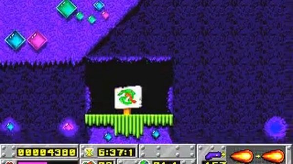 Jazz Jackrabbit (1994, Epic MegaGames) First Level Gameplay [HD]