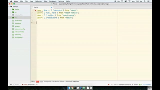 101 - Just a Touch More Setup in React Native смотреть онлайн