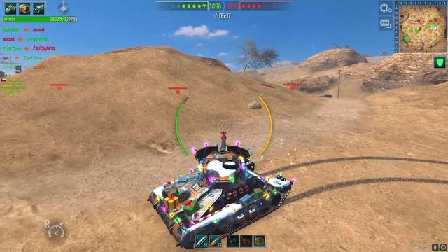 Tank Force 4vs5, last 3 min with connection error, Victory! смотреть онлайн