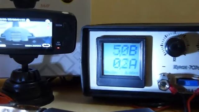 GS9000 с GPS. Работа LED индикаторов. смотреть онлайн