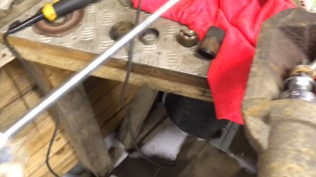 замена направляющих  суппорта Knorr SK7