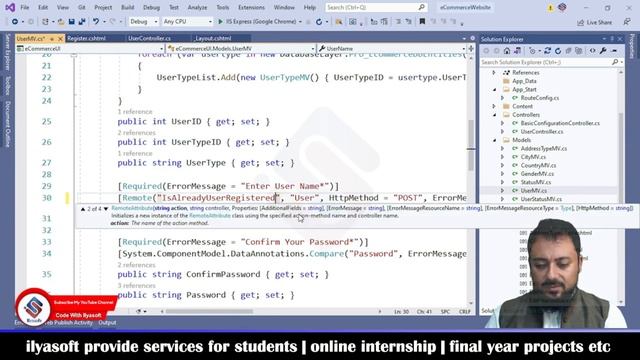 eCommerce Website Part 14 Login & Registration смотреть онлайн