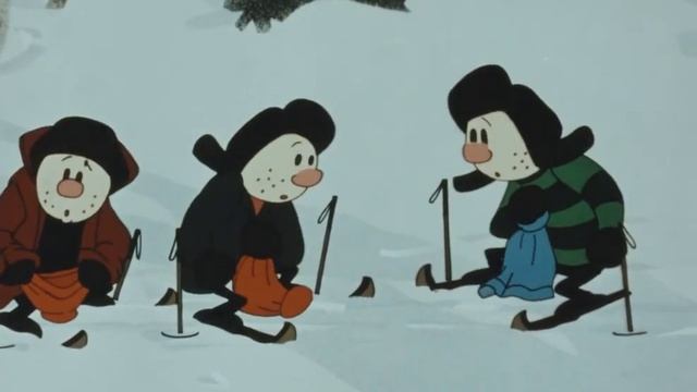 Снежные дорожки 4k