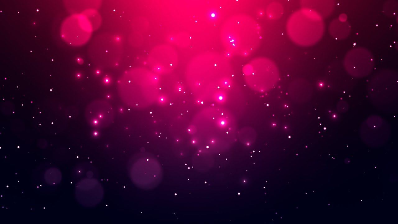 Анимированный абстрактный темны фон: Красные частицы