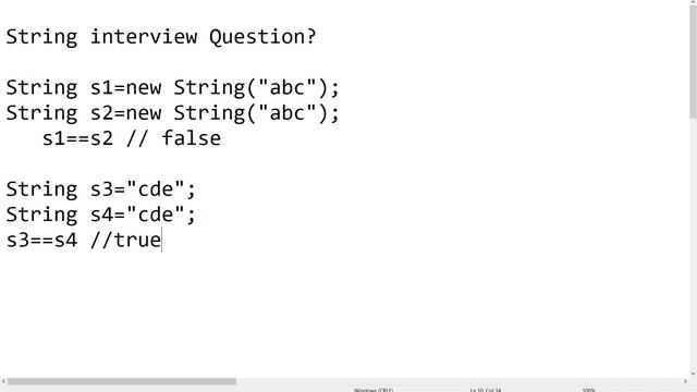 String interview Question/Siting Constant pool/core java interview Question/by Durga sir смотреть онлайн