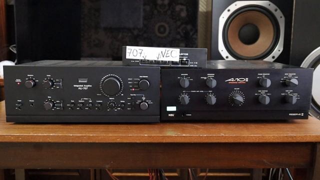 Sansui AU-707 / NEC A -10II Сравнение смотреть онлайн