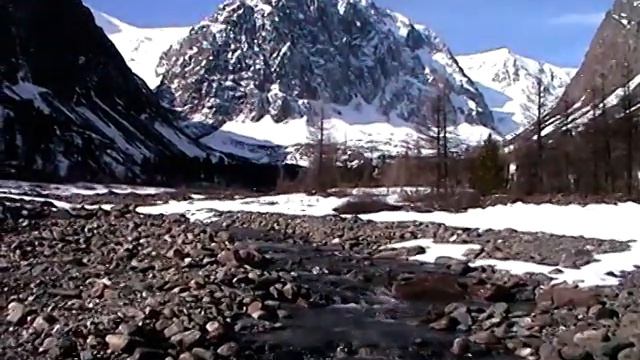 Долина реки Актру. Река Актру. Караташ. смотреть онлайн