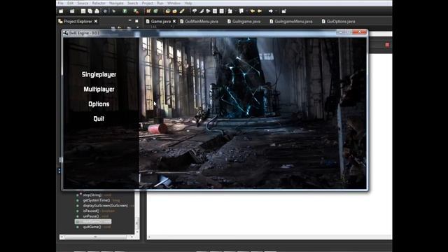 LWJGL Gui Management System Demo смотреть онлайн