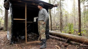 постройка балагана часть 2