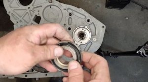 Сборка двигателя Форд Транзит 2.5 дизельЧасть-2Установка распредвала,задний сальник и передняя плит