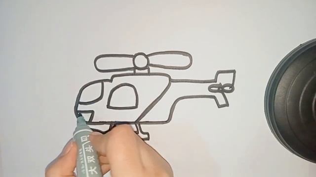 How to draw a Helicopter easy step by step drawing for kids |Drawing, Coloring pages for kids смотреть онлайн
