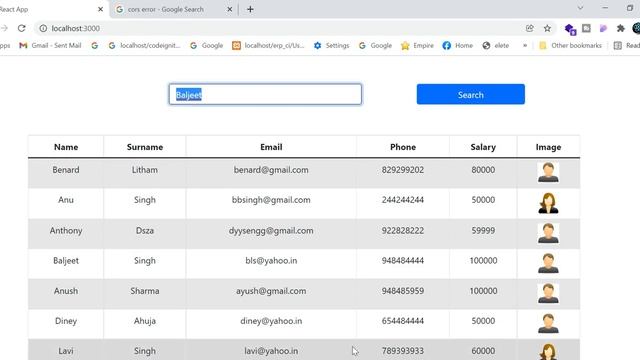 Display Search record in Model box in MERN App | Filter Search Data in Popup Box in MERN APP смотреть онлайн