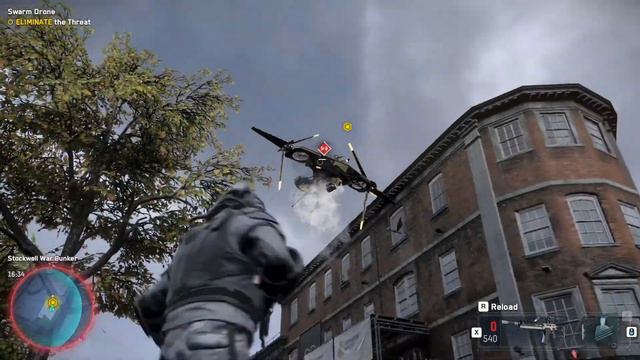 Watch Dogs Legion - Swarm drone defeated in solo, in less than 2 min смотреть онлайн