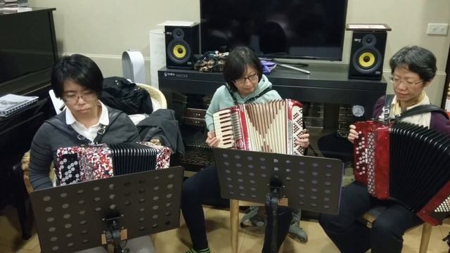 【Moon River】Accordion Ensemble смотреть онлайн